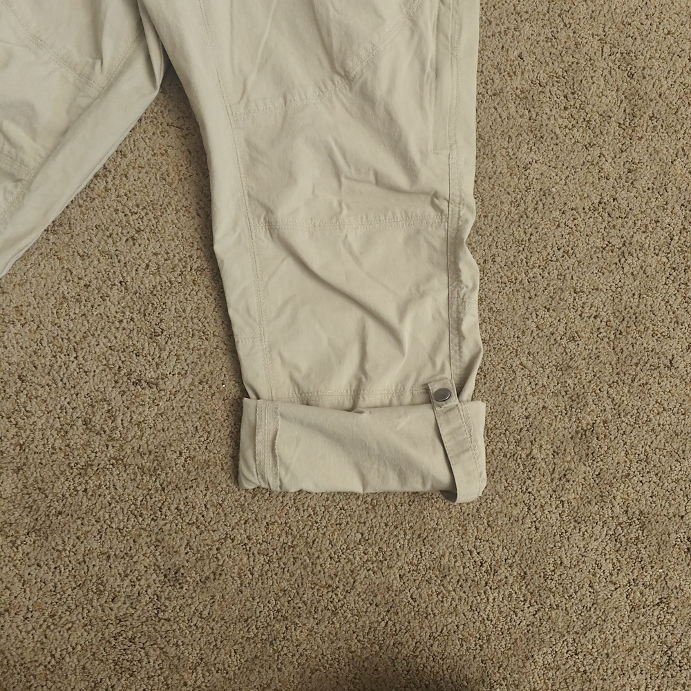 Kuhl Pants Womens 12 REG Beige 6279 Hiking Convertible Outdoor Spire Rollup - Picture 7 of 16
